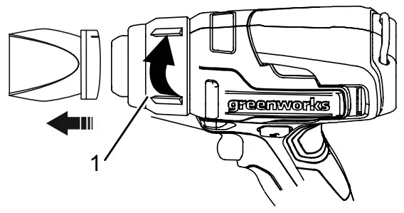 greenworks HG24B00 Heat Gun - fig 4