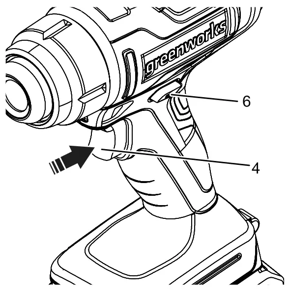 greenworks HG24B00 Heat Gun - fig 5