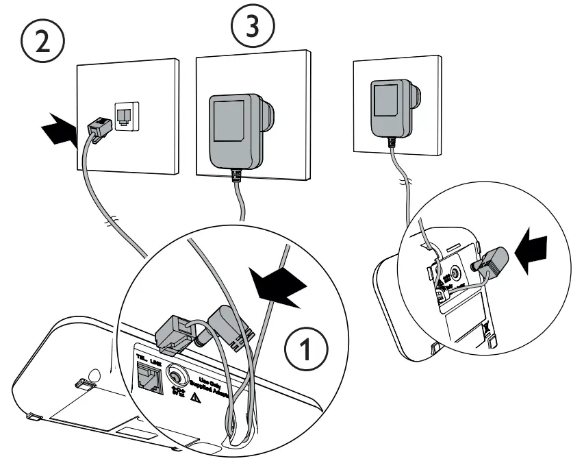 vtech XS1050 DECT Cordless Phone - charger