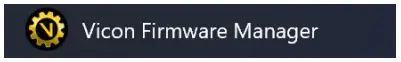 VICON-Firmware-Manager-Application-Software-FIG-1
