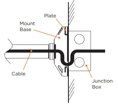 DIGITAL WATCHDOG DWC-P220CMW Ceiling Mounting- junction box
