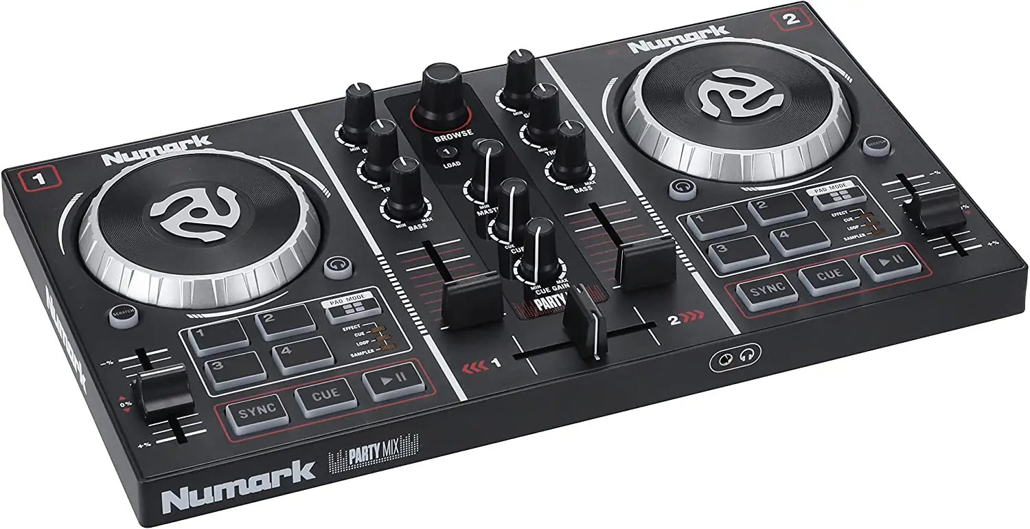 Numark Party Mix Complete DJ Controller Set