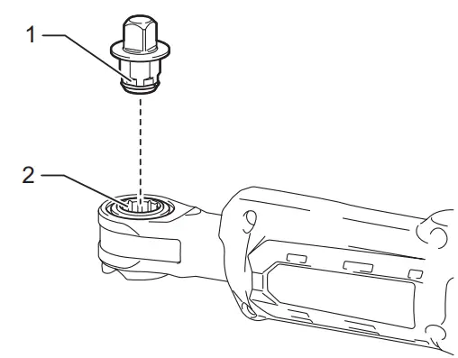 makita XRW01 Cordless Ratchet Wrench - figure 7