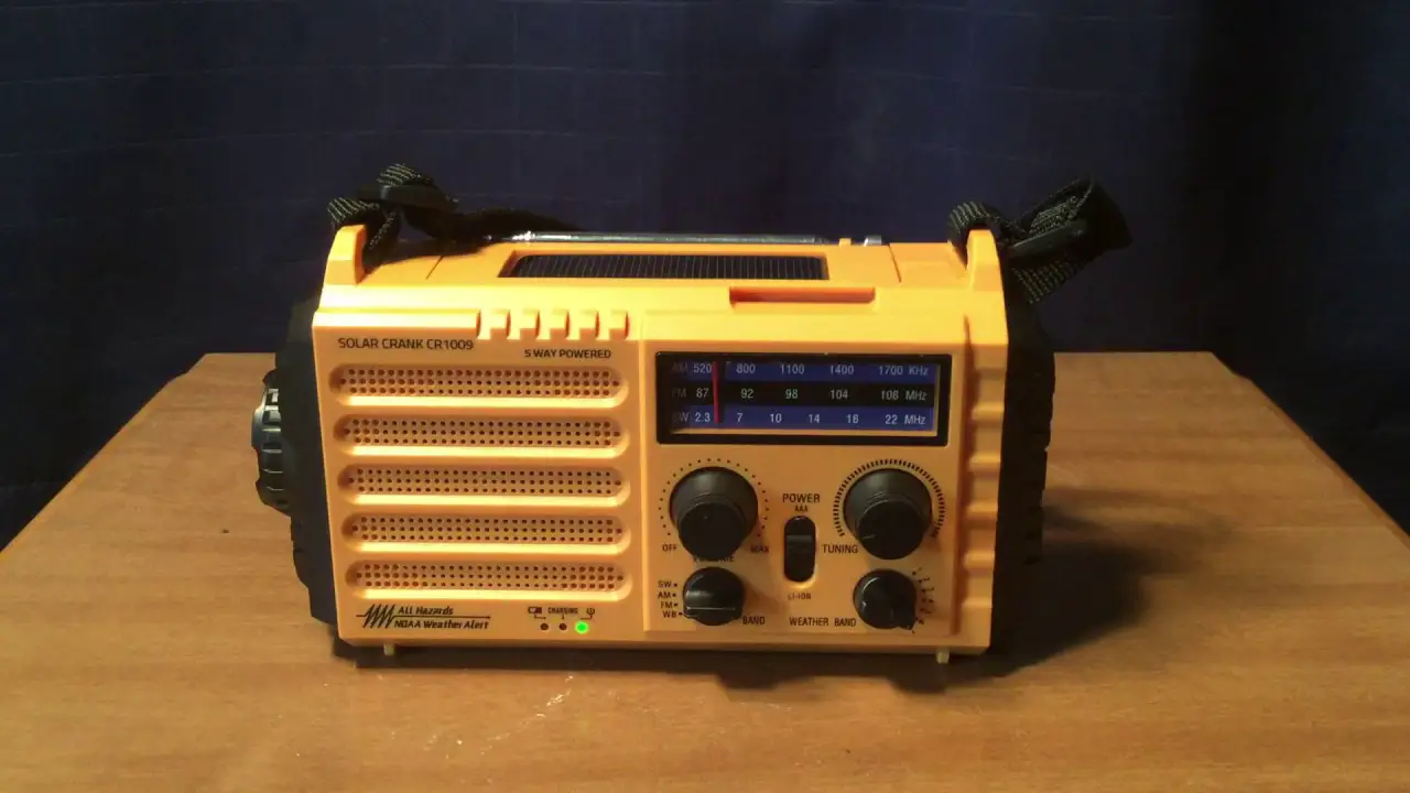 Rocam Cr1009 Emergency Alert Radio User Manual