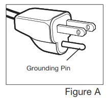 Insert pole into top of unit