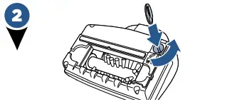 Cleaning or Replacing the Brush Roll Figure 2