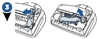 Cleaning or Replacing the Brush Roll Figure 3