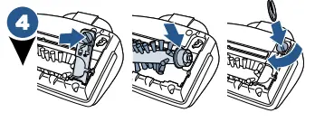 Cleaning or Replacing the Brush Roll Figure 4
