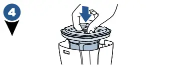 Empty the Dirt Collection Tank Figure 4