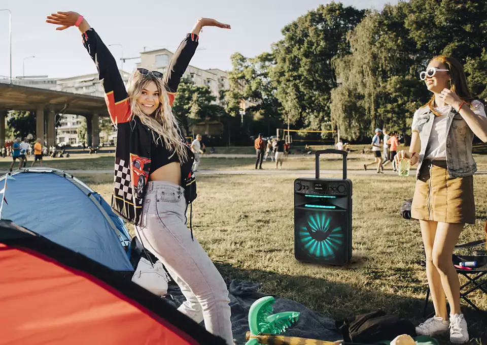 Philips Tanx20 Bluetooth Portable Party Speaker User Guide