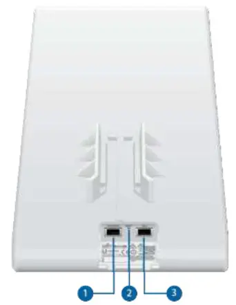 UBIQUITI NETWORKS UAP-AC-M-PRO-US UniFi AC Mesh Wide-Area - Hardware Overview