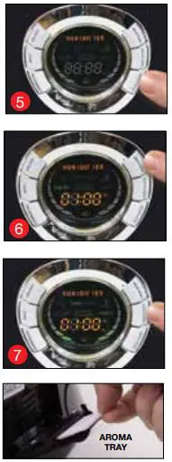 AIR INNOVATION MH-901DA Clean Mist Top-Fill Smart Humidifier with Aroma Tray fig9