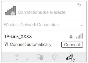 tp-link TL-WN722N Wireless USB Adapter - Wi-Fi network Connect