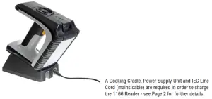 TSL 1166 Bluetooth Rugged UHF RFID Reader - Required for Charging