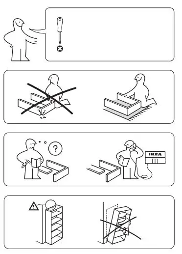 IKEA TROFAST 46x30x146 cm Frame fig1