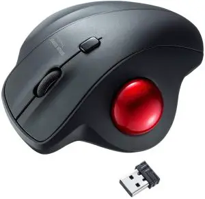 SANWA GMAWTB40 Wireless Trackball Mouse