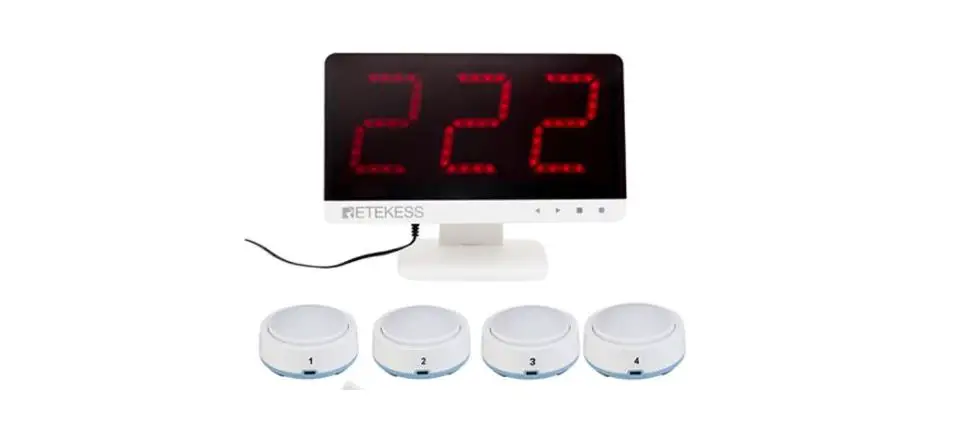 Retekess Tm101 Wireless Remote Control Intelligent Responder User Manual