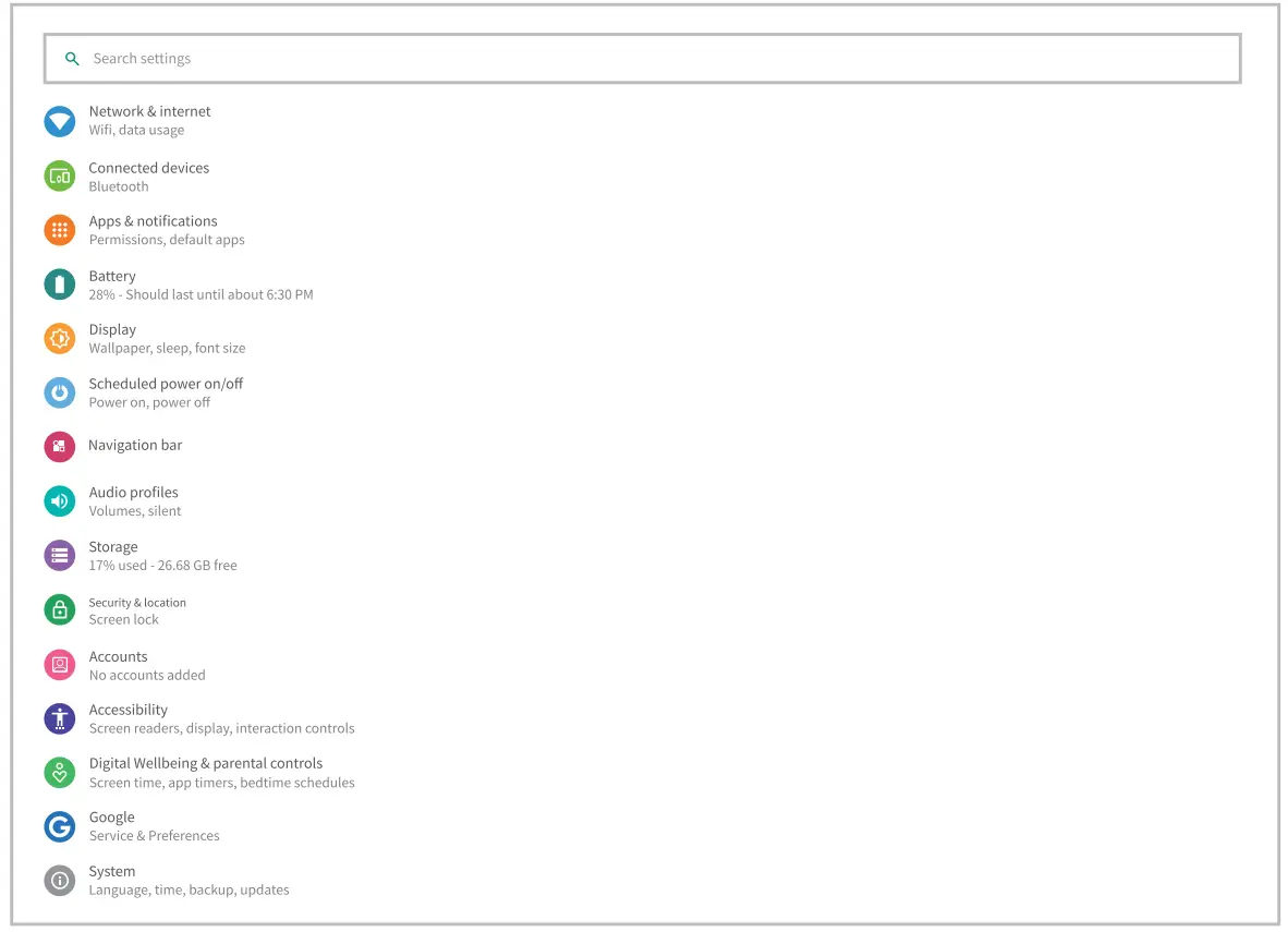 COOPERS CP10 10 Inch Android Tablet - More .setting
