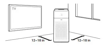 WINIX XQ Air Purifier- True HEPA Filter