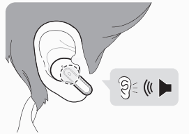 LG TONE FP8 Active Noise Cancelling Earbuds - alarm