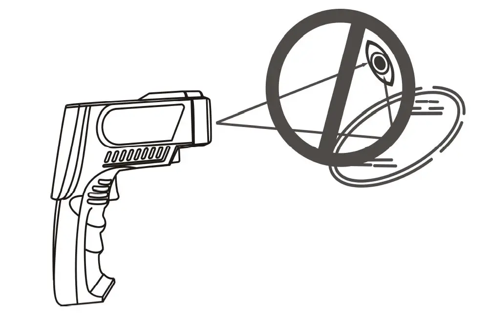 OMEGA OS1300 Series Performance Handheld Infrared Thermometer fig2