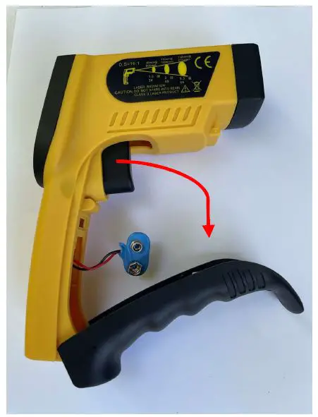 OMEGA OS1300 Series Performance Handheld Infrared Thermometer fig4