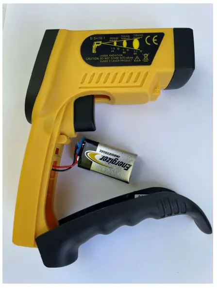 OMEGA OS1300 Series Performance Handheld Infrared Thermometer fig5