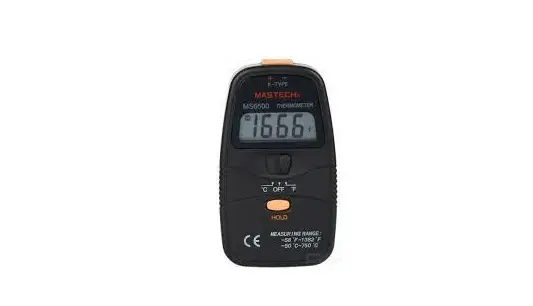 Mastech Ms6500 Handheld Digital Thermometer User Guide