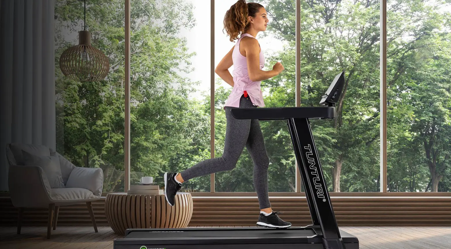 Tunturi T60 Treadmill Performance Fitness Machine User Manual