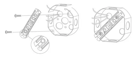 home zone security ES06582G Smart Wireless Triple Head Led Floodlight Camera - box