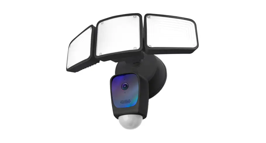 Home Zone Security Es06582g Smart Wireless Triple Head Led Floodlight Camera Instruction Manual