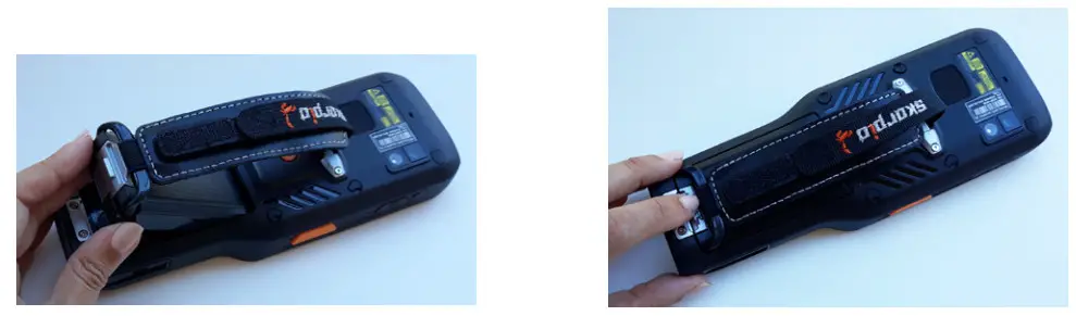 DATALOGIC SKORPIO X5 Rugged Mobile Computer- BATTERY INSTALLATION 4