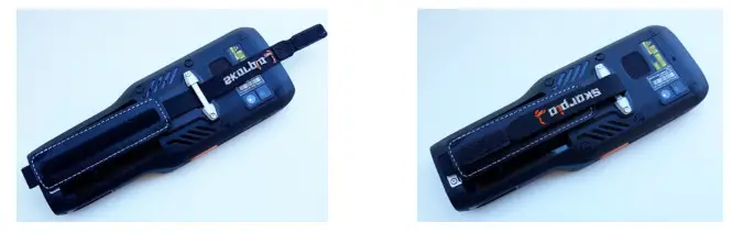 DATALOGIC SKORPIO X5 Rugged Mobile Computer- BATTERY INSTALLATION