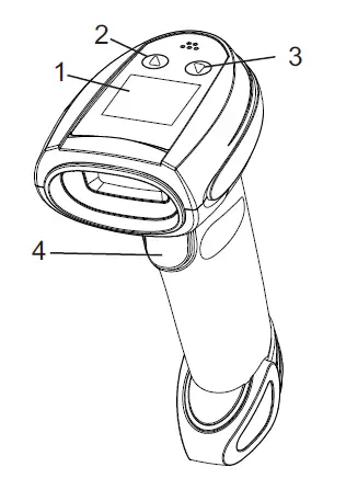 Techscan Korea TSK-195 Wireless Barcode Scanner FIG 20