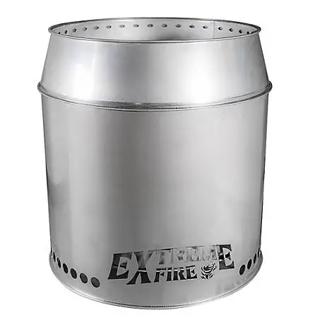 EXTREME FIRE 50101 Stainless Steel Fire Pit IMAGE