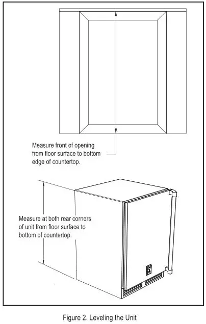 HESTAN Indoor or Outdoor Undercounter Refrigeration - Figure 2