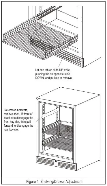 HESTAN Indoor or Outdoor Undercounter Refrigeration - Figure 4