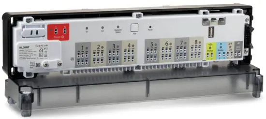 SALUS KL08RF 24V ZigBee Network Wireless Wiring Centre