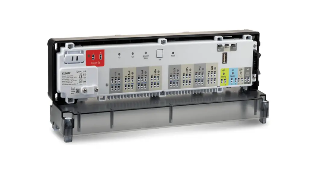 Salus Kl08rf 24v Zigbee Network Wireless Wiring Centre User Manual Salus Kl08rf 24v Zigbee Network Wireless Wiring Centre User Manual