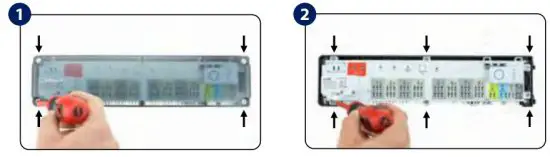 SALUS KL08RF 24V ZigBee Network Wireless Wiring Centre - MOUNTING