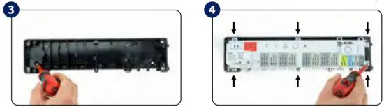 SALUS KL08RF 24V ZigBee Network Wireless Wiring Centre - MOUNTING2