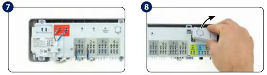 SALUS KL08RF 24V ZigBee Network Wireless Wiring Centre - MOUNTING4