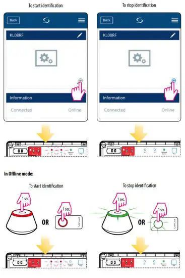 SALUS KL08RF 24V ZigBee Network Wireless Wiring Centre - app1
