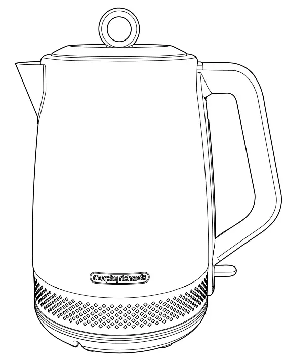 morphy richards illumination Stainless Steel Jug Kettle