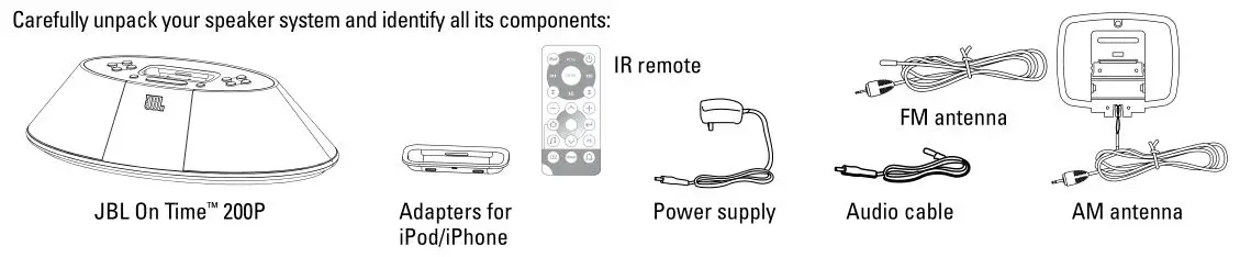 JBL OnBeat Unpacking