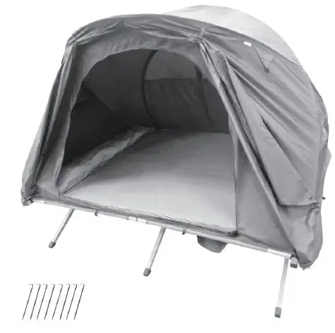 COSTWAY NP10152 Double Tent Cot Camping Bed 1
