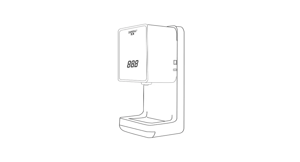 Dipeng Dp-300 Thermometer And Disinfector Instruction Manual Dipeng Dp-300 Thermometer And Disinfector Instruction Manual