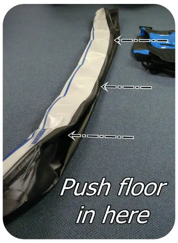 SEA EAGLE 393RL RazorLite Inflatable Kayak Pro Package - DEFLATION 5