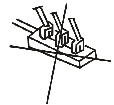 Healthy Choice EFP140 Non Stick Electric Frypan - extension lead