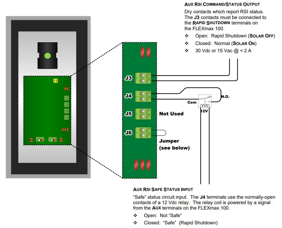 OutBack POWER RSD AFCI FLEXmax 100 Rapid Shutdown Kit - figure 6